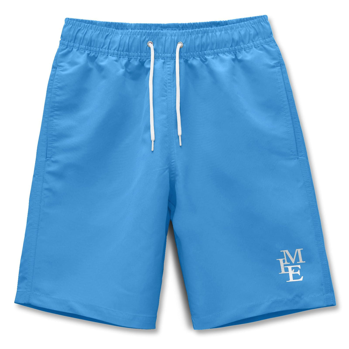 MEILONGER Boys' Swim Shorts Quick-drying Boardshorts with Mesh Lining Pockets and Adjustable Drawstring 