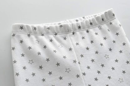 Kiddiezoom Unisex Babyhose für Mädchen Jungen Baby Jogginghose, 4er-Pack