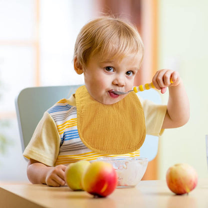 SLOSH Lätzchen Baby Für Neugeborene Babylätzchen für Babys und Kleinkinder Jungen und Mädchen Unisex Set Druckknopf