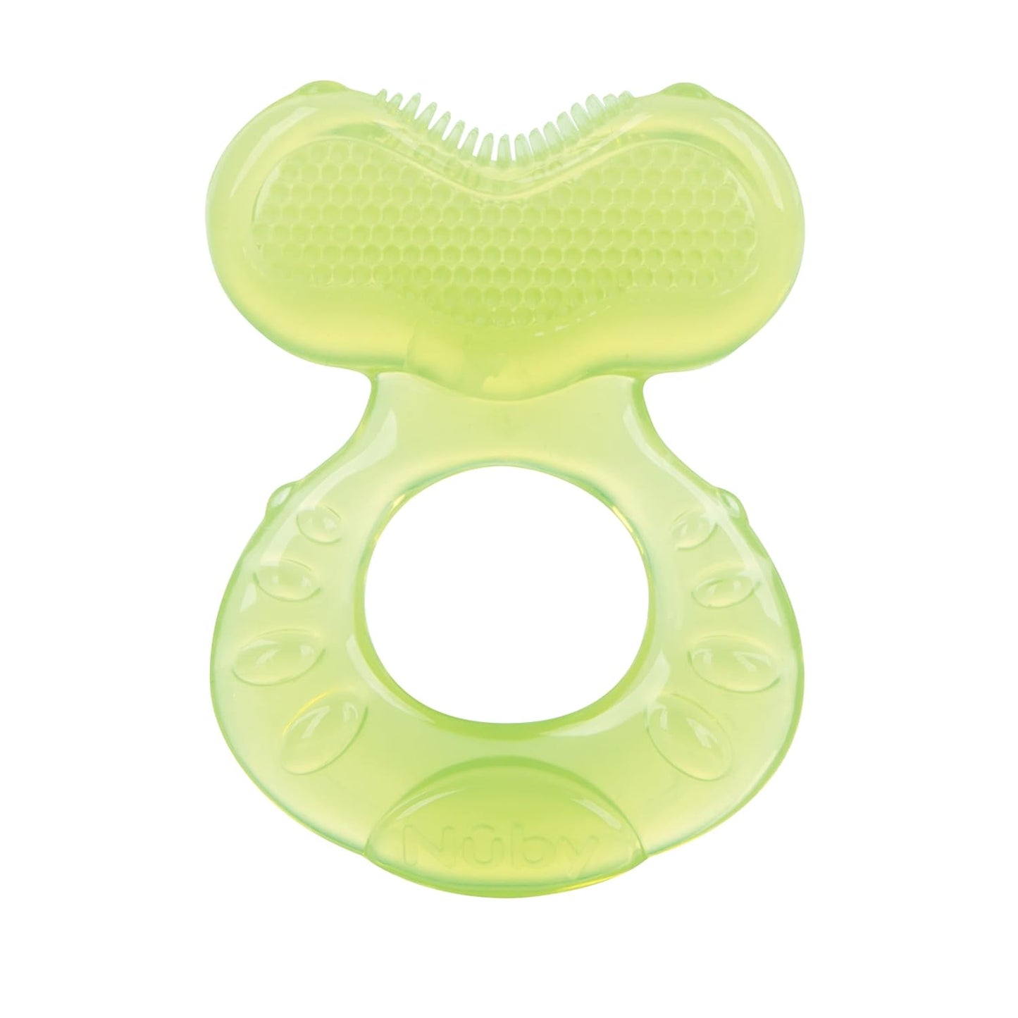 Nuby - 3-stufige Beißringe - 3 Beißringe zur Stimulation des Zahnfleisches und zur Linderung von Zahnungsschmerzen - Beißspielzeug für Babys - BPA-frei - 3+ Monate