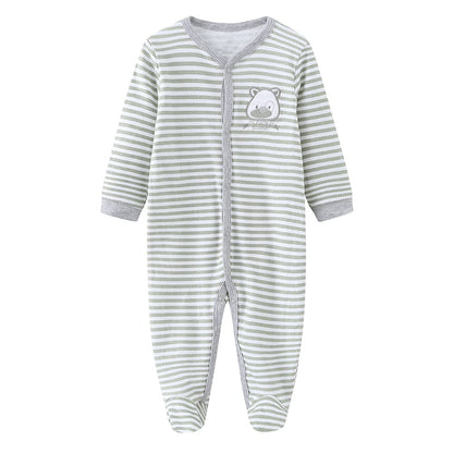 Chamie Strampler für Babys, Strampler, langärmelig, Baumwolle, 0–3 m/3–6 m/6–9 m/9–12 m