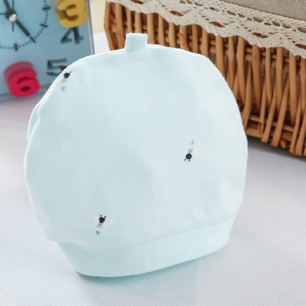 5 Stück Neugeborenen 0-3 M Jungen Mädchen Baby Baumwolle Kleidung Tops Hut Hosen Anzug Outfit Sets Eine Größe