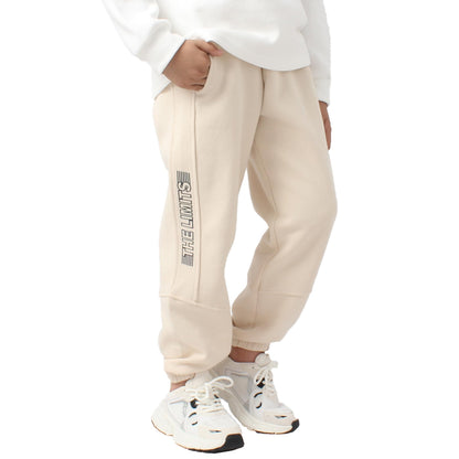 SERENYOU Jungen Jogginghose Hose Freizeit Joggers Kinder Sports Sweathose mit reflektierendem Grafikprint