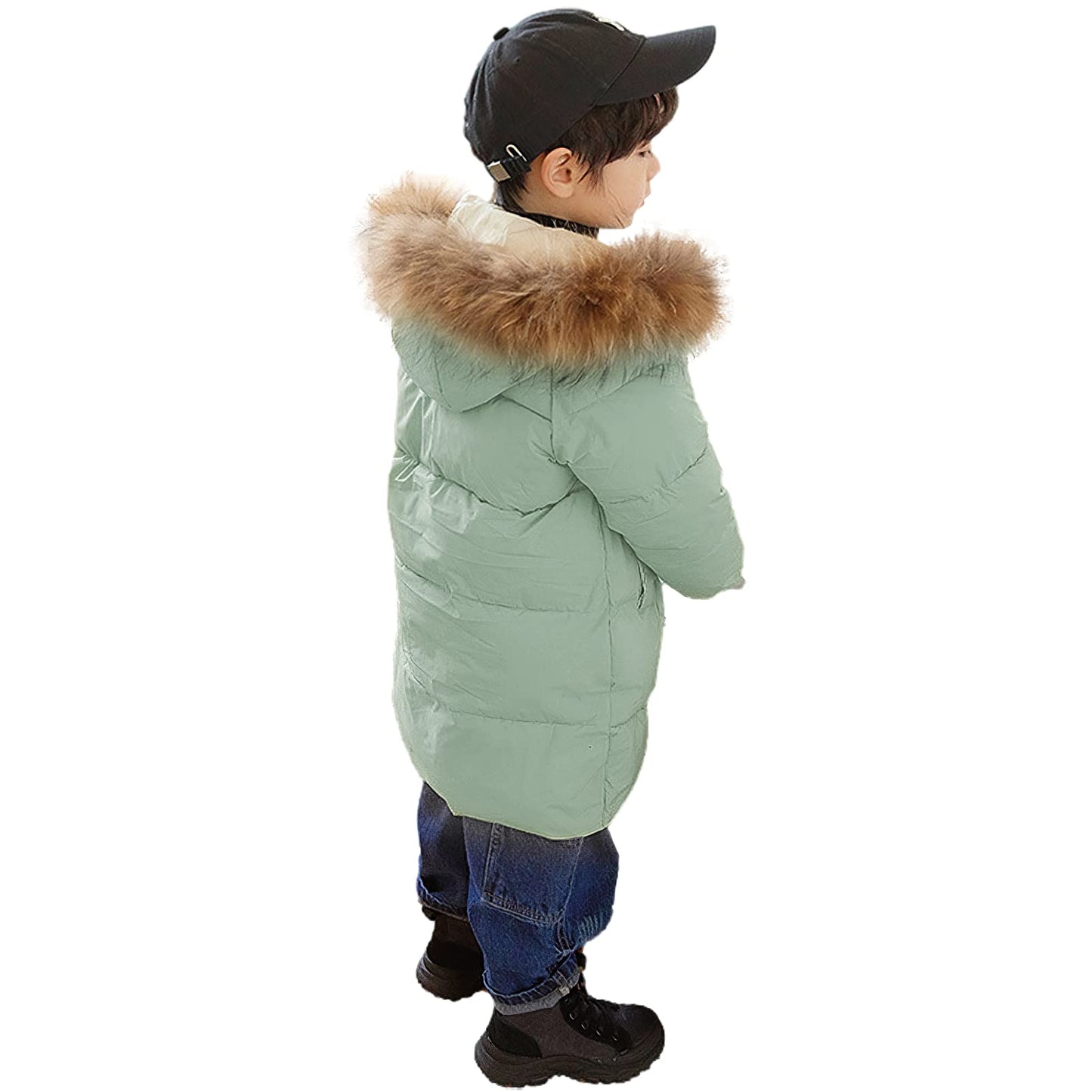 Children's Girls' Jacket with Hood Winter Jacket Winter Coat Children's Jacket for 2-10 Years
