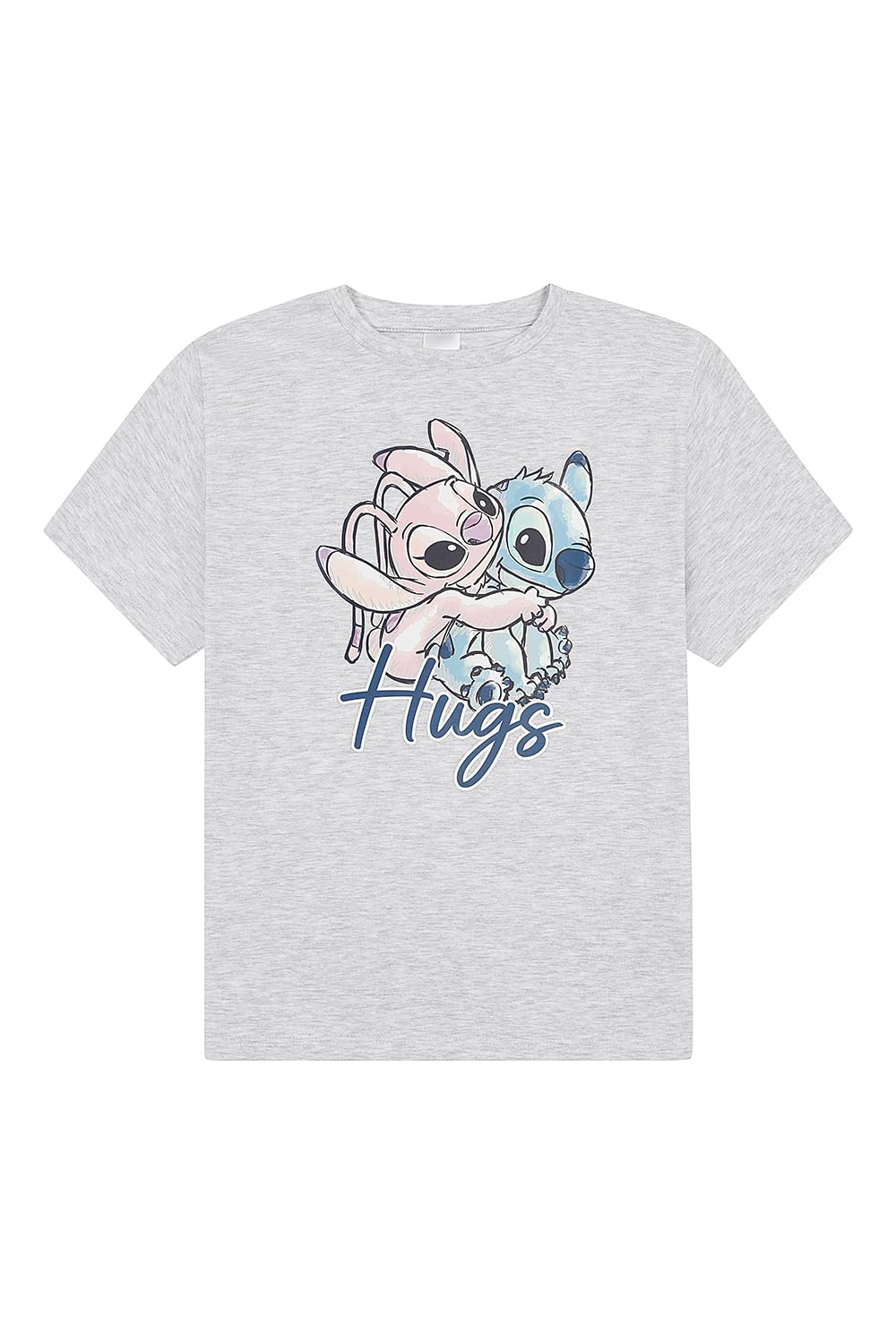 Disney Mädchen 3er-Pack Lilo und Stitch T-Shirts Kinder Angel Sommertop Kurzarm-T-Shirts