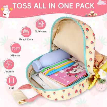 Kinderrucksack Jungen, Mini-Dinosaurier-Rucksack, Kindergarten Schulrucksäcke, Kleinkind Schultasche für Kinder, Jungen, Mädchen, Kleinkind