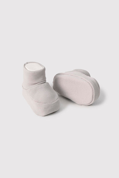 Generisch Baby Krabbel- Hausschuhe - Schuhe Neugeborene - Baumwolle - Diverse Farben - Mädchen - Jungs