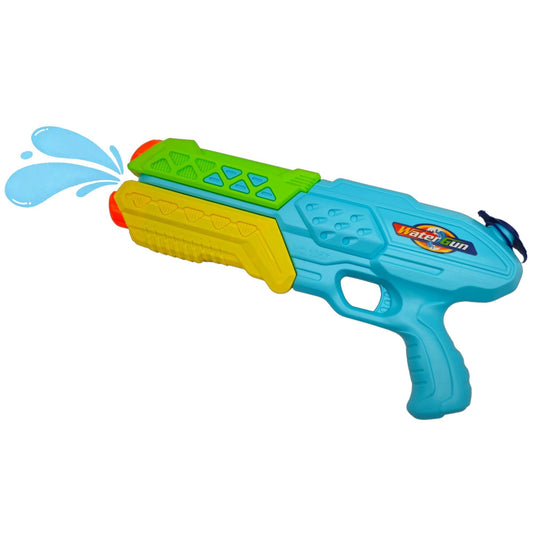 alldoro 60103 Water Power Wasserpistole ca. 27 cm, Reichweite bis zu 8 Meter, Wasserkanone mit 240 ml Wassertank, für Kinder ab 3 Jahren