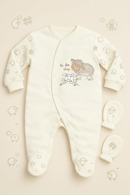 Neugeborenen Baby Geschenk Set 100% natürliche Baumwolle Erstausstattung Erstlingsausstattung Ausstattung Unisex Kleidung Geschenkset Babyausstattung für Babys 0-4 Monate (Koala)