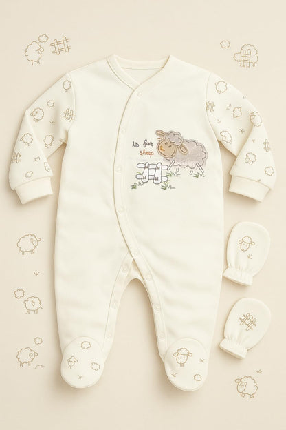 Newborn Baby Gift Set 100% Natural Cotton First Equipment Unisex Clothing Gift Set Baby Equipment for Babies 0-4 Months, koala
