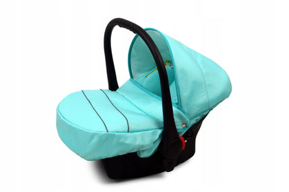 BabyLux® Kinderwagen Set 4 in 1 - Alu Way - incl. Babywanne, Buggy Sportsitz, Auto-Babyschale, ISOFIX-Basisstation - Autositz - Kinderwagenset - Kombikinderwagen mit Wickeltasche usw.
