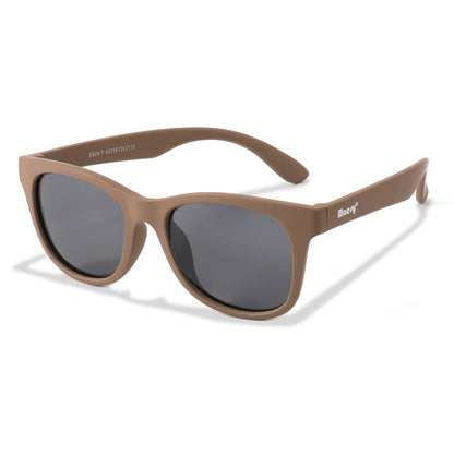 Maesy Yuki Children's Sunglasses for 6-12 Years, UV400 Polarised Protection, Flexible and Flexible Frame, Safe and Comfortable Sunglasses for Children