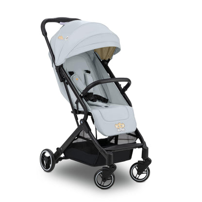 hauck Travel N Care, Dark Olive - Reise Buggy für Kinder ab Geburt bis 22 kg - mit Liegefunktion - Leicht 6,9 kg & Kompakt - Klein Zusammenklappbar - UPF 50+ - EVA Räder - Korb bis 3 kg