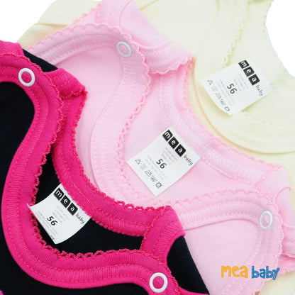 MEA BABY Unisex Baby Romper with Print 100% Cotton Pack of 5 Baby Romper for Girls Baby Romper for Boys