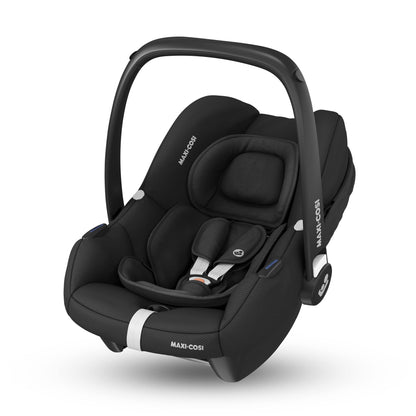 Maxi-Cosi CabrioFix i-Size, Babyschale, 0–12 Monate, max. 12 kg, leichter i-Size Kindersitz (3,2 kg), Sonnenverdeck, gepolsterter Sitz, für viele Maxi-Cosi Kinderwagen, Essential Green - Meloni2