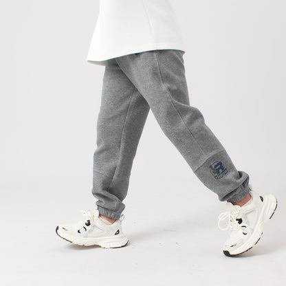 SERENYOU Jungen Jogginghose Hose Freizeit Joggers Kinder Sports Sweathose mit reflektierendem Grafikprint