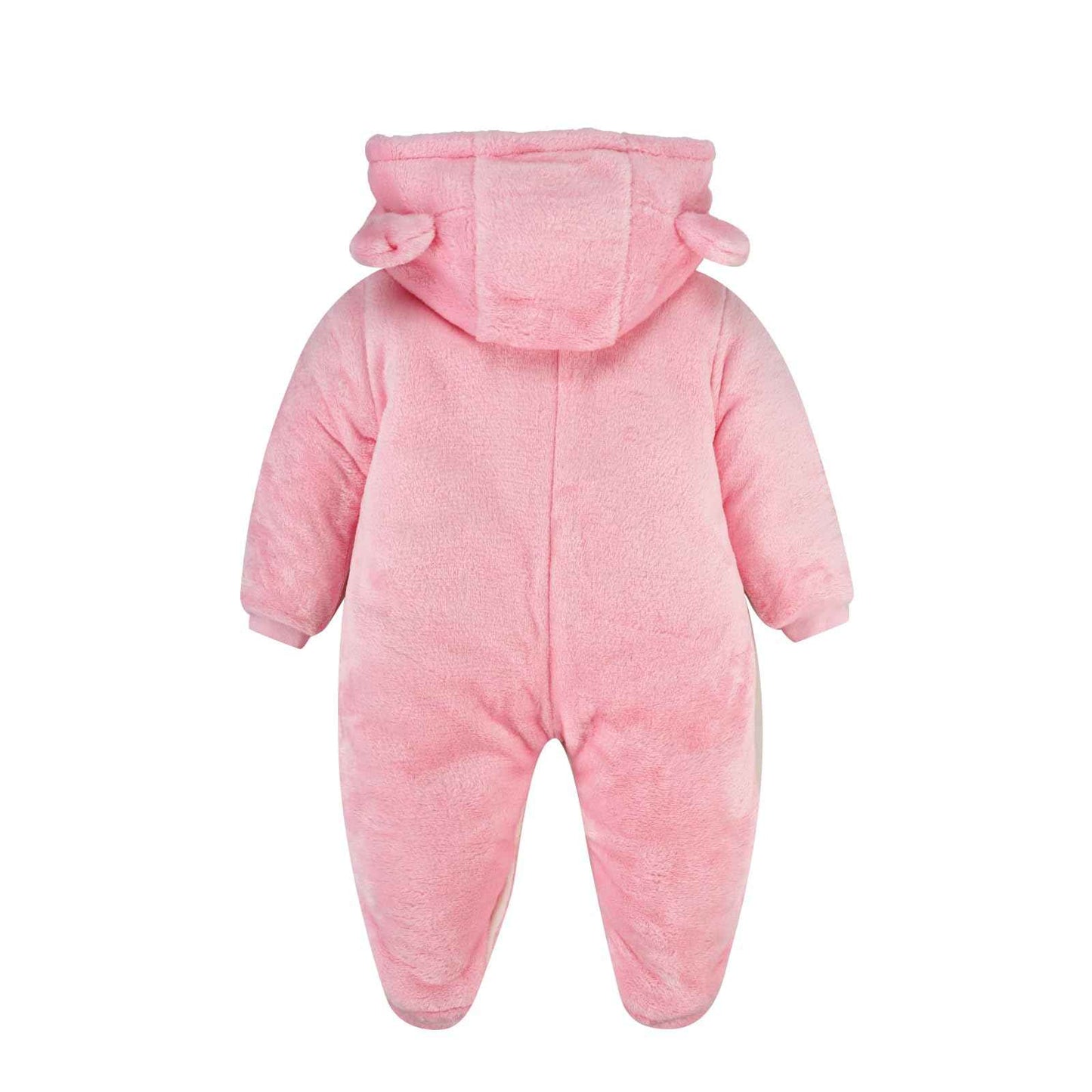 WYTbaby Baby Overalls Winter Snowsuit Baby Flannel Warmer Winter Overalls Jumpsuit for Boys Girls