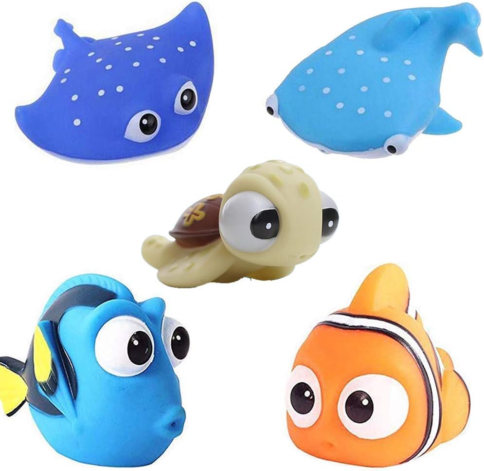 Kleinkind-Badespielzeug für Jungen und Mädchen, Baby-Wasserbadezeit, niedliche Fischspielzeuge, fröhliche Unterwassergeschichte, Wasserspritzer, Spray, Badewanne, Babyspiel, Kinder, Wasserspi