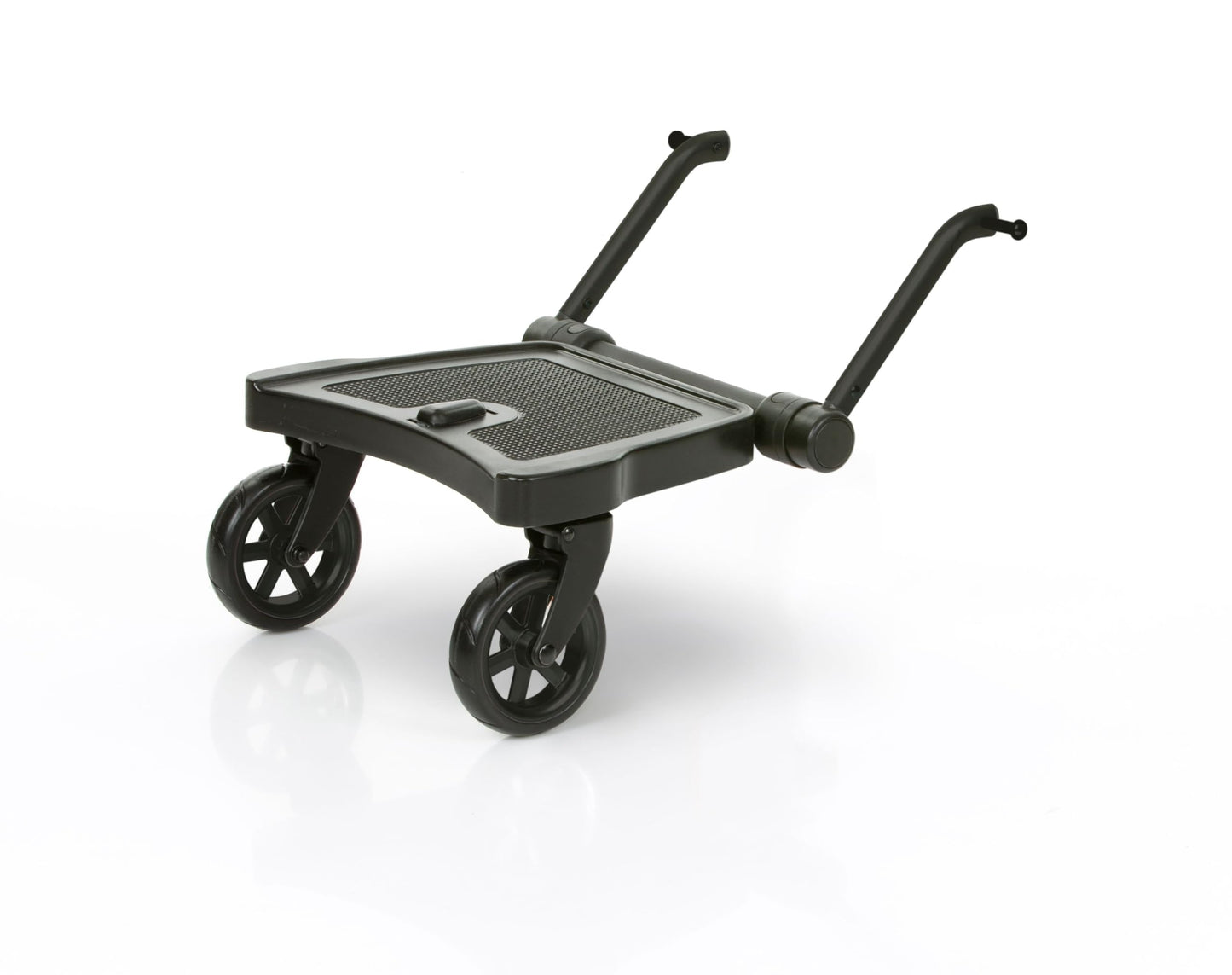 ABC Design Kiddie Ride On 2 Pedal ABC Design Wheelie Board Black Universal Suitable for Standard Pushchairs and Buggies Roller Board for Buggies up to 20 kg