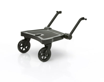 ABC Design Kiddie Ride On 2 Pedal ABC Design Wheelie Board Black Universal Suitable for Standard Pushchairs and Buggies Roller Board for Buggies up to 20 kg