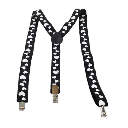 Long Kids Y Shape 3 Clips Elastic Slim Braces