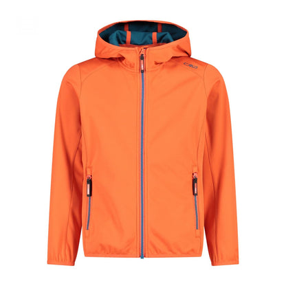 CMP Unisex Children's Lightweight Softshell Jacket with Fixed Hood Jacket Cocoon Coat 