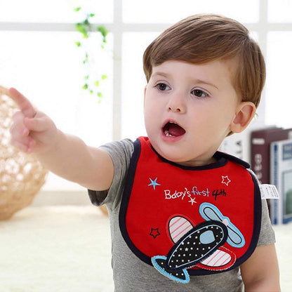 SLOSH 11 Waterproof Baby Bibs with Velcro Fastener, for Newborns Niño Niñas Unisex 11pcs 
