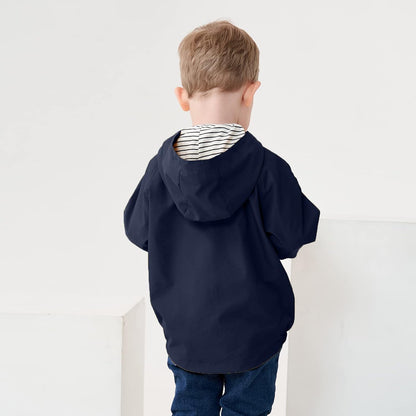 Volunboy Baby Kapuzen Jackets, Jungen Langarm Winddicht Mantel Cartoon Aufdruck Jacken
