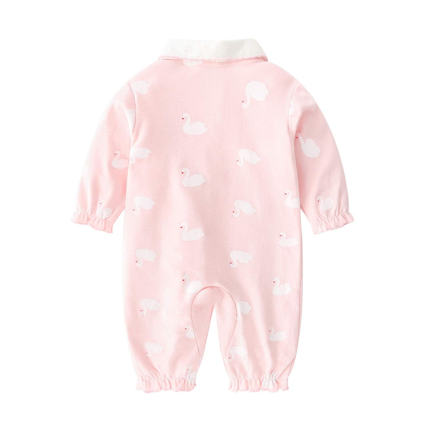 KIDDLETOWN Baby Pyjamas Newborn Baby Girls 0-3 Months Organic Cotton Long Sleeve Popper Frog Cartoon