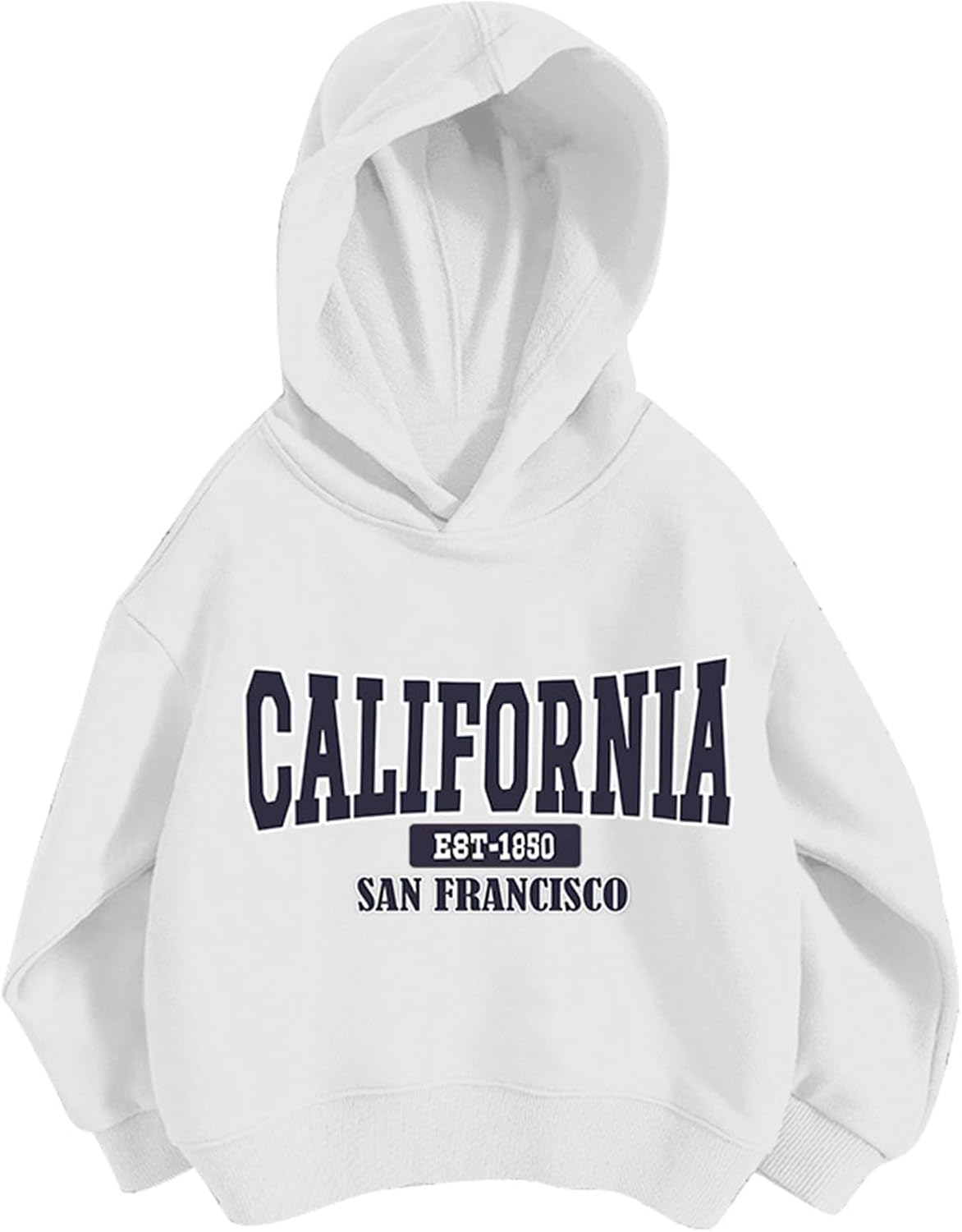 Pullover Mädchen Hoodie Niedlicher Katzen-Druck Lässig Locker Kapuzenpullover Frühling Herbst Langarm Pullover Sweatshirt mit Kapuzen Langarmshirt Oberteile für 3-12 Jahre