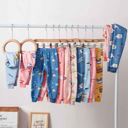 Children's Thermal Trousers, Warm Thermal Leggings, Elastic Waist, Lined Jogging Bottoms with Fleece, Winter Trousers for Girls 2-13 Years Old
