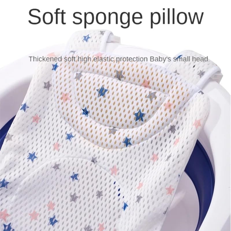 Baby Bath Support Cushion, Bath Seat Baby, Baby Bath Net, Non-Slip Baby Suspension Pad, Insert Baby Bath Tub Insert, Baby Bath Mat, Baby Bath Mat, Baby Bath Mat