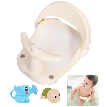 Bebamour Baby Bath Seat 6 Months + Child Bathtub Non-Slip Bath Chair, Water Jug