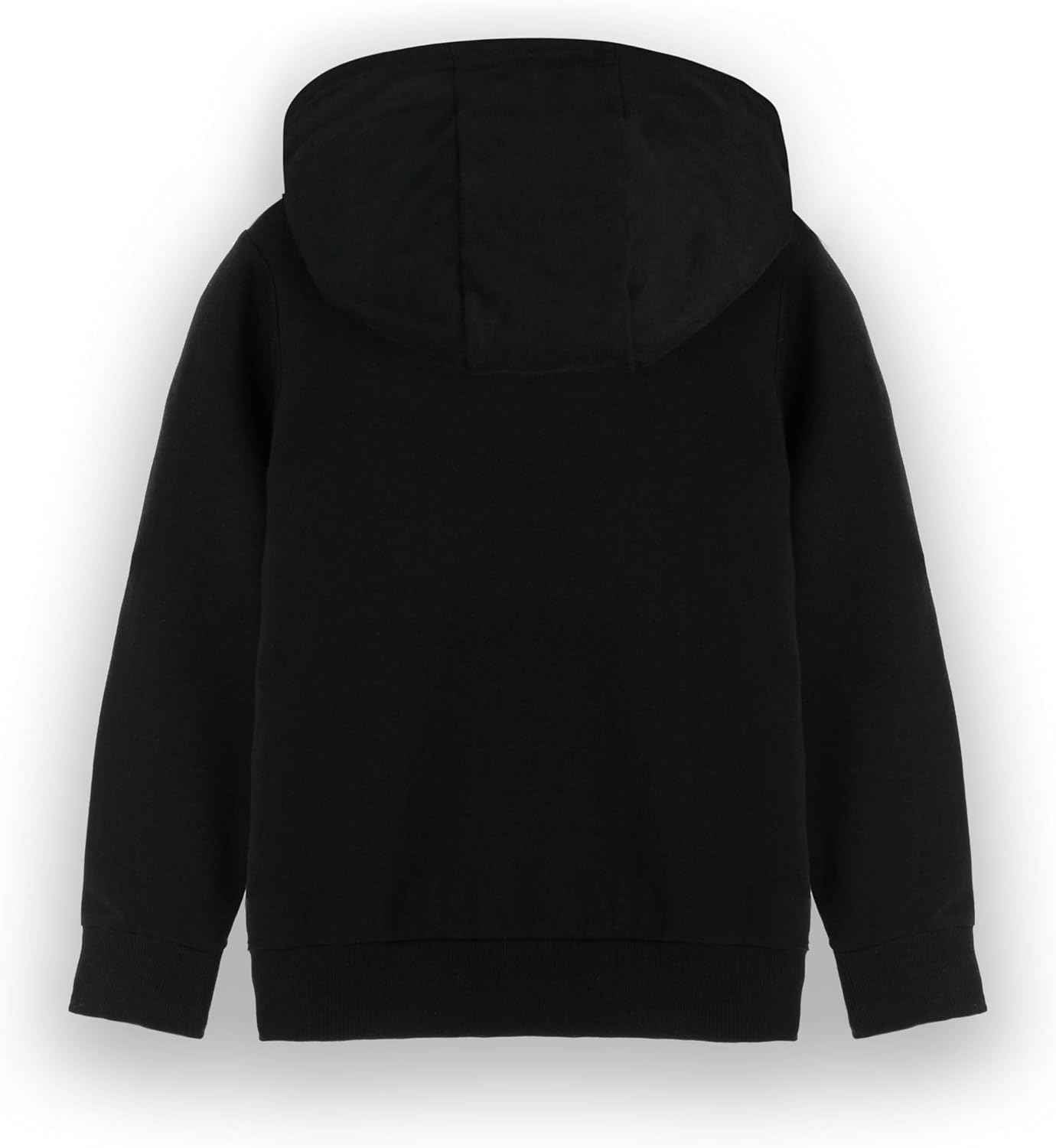 Minecraft Boys Hooded Sweatshirt | Kids & Teenagers Black Graphic Hoodie | Game Sprite Jumper Creeper Block Pop Out Sweatshirt | Gamer Merchandise Gift for Him
