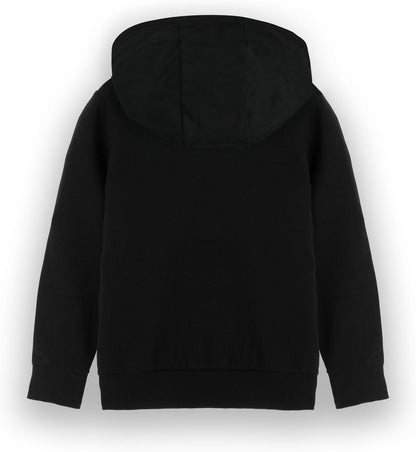 Minecraft Boys Hooded Sweatshirt | Kids & Teenagers Black Graphic Hoodie | Game Sprite Jumper Creeper Block Pop Out Sweatshirt | Gamer Merchandise Gift for Him