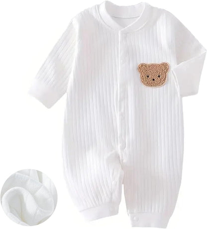 Baby Kleidung Neugeborene 100% Baumwolle Weiche Langarm Strampler Baby Bodys Neugeborene Kleidung für Jungen und Mädchen, Bequeme Baby Strampler Neugeborene Kleidung Jungen Mädchen