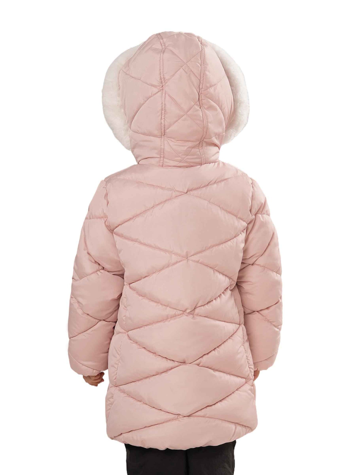 Sunny Sprout Girls' Winter Coats with Hood - Girls' Outerwear Winter Puffer Jacket with Heavy Fleece Lining | Children's Jackets & Coats