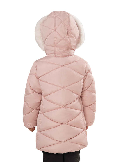 Sunny Sprout Girls' Winter Coats with Hood - Girls' Outerwear Winter Puffer Jacket with Heavy Fleece Lining | Children's Jackets & Coats