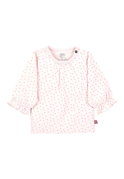Sterntaler Baby Mädchen Strampler GOTS Set Emmi - Strampler Baby, Babystrampler - aus Single Jersey mit Esel Applikation - rosa