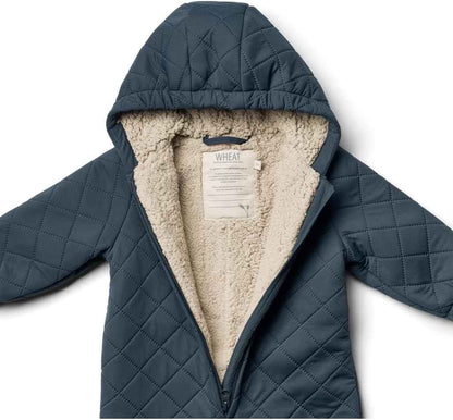 Wheat Hayden Thermal Suit, Baby Toddler Sizes, Unisex, Boys and Girls, 100% Recycled Poleyster, Oeko-Tex Standard, Waterproof, Breathable, Windproof, Oeko-Tex Standard