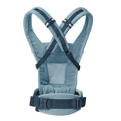 Ergobaby Adapt Babytrage für Neugeborene ab Geburt, 3-Positionen SoftFlex Mesh Ergonomische Babybauchtrage Rückentrage Baby-Tragetasche, Natural Beige, 1 Einheit