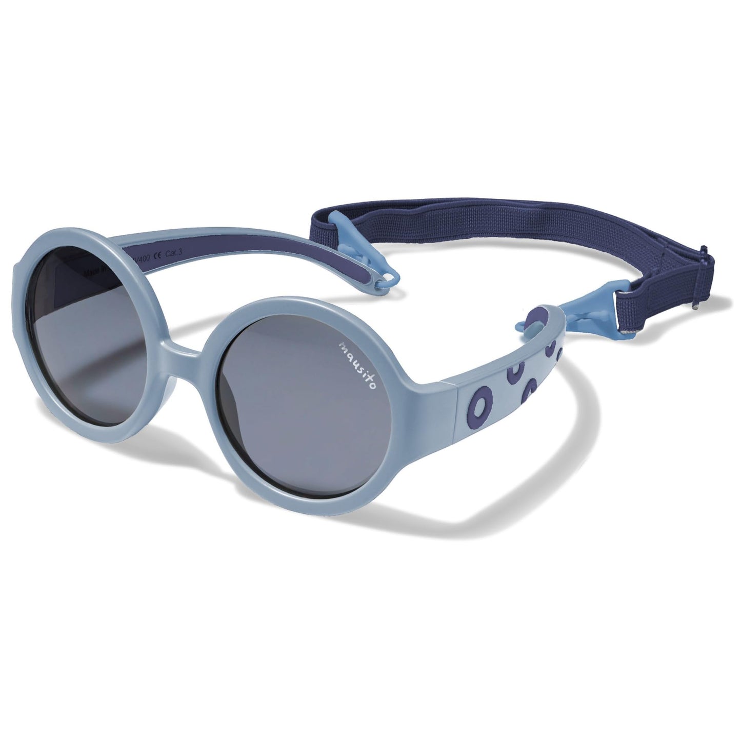 Mausito Sonnenbrille Kinder 6-24 Monate & 2-5 Jahre | VERGLEICHSSIEGER Kindersonnenbrille 100% UV-Schutz | BIEGSAM | Schadstofffreie Kindersonnenbrillen mit Band | Europäisches Design für Kinder