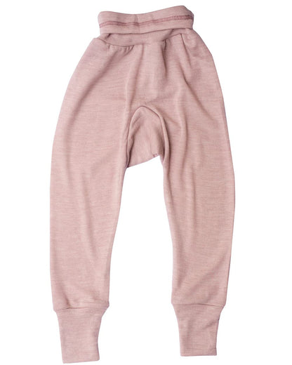 Cosilana, Baby Navel Waistband Trousers 70% Wool 30% Silk
