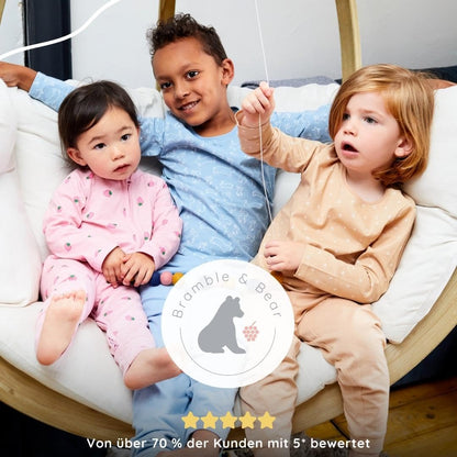 Bramble & Bear (3er-Pack) weiche Leggings für Babys und Kleinkinder – sanfte Unisex Leggings für 0-3 Jahre