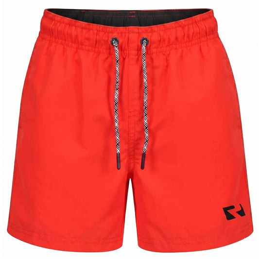 RIPT Jungen Essentials Quick Dry UV 50 Sonnenschutz Badeshorts Badehose, Rot, 9-10 Jahre