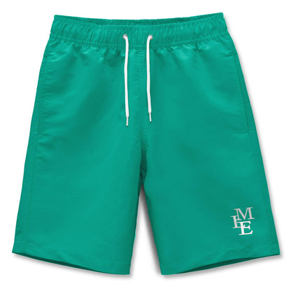 MEILONGER Badehose Jungen Badeshorts Schnelltrocknend Boardshorts mit Netzfutter Taschen und Verstellbarem Tunnelzug