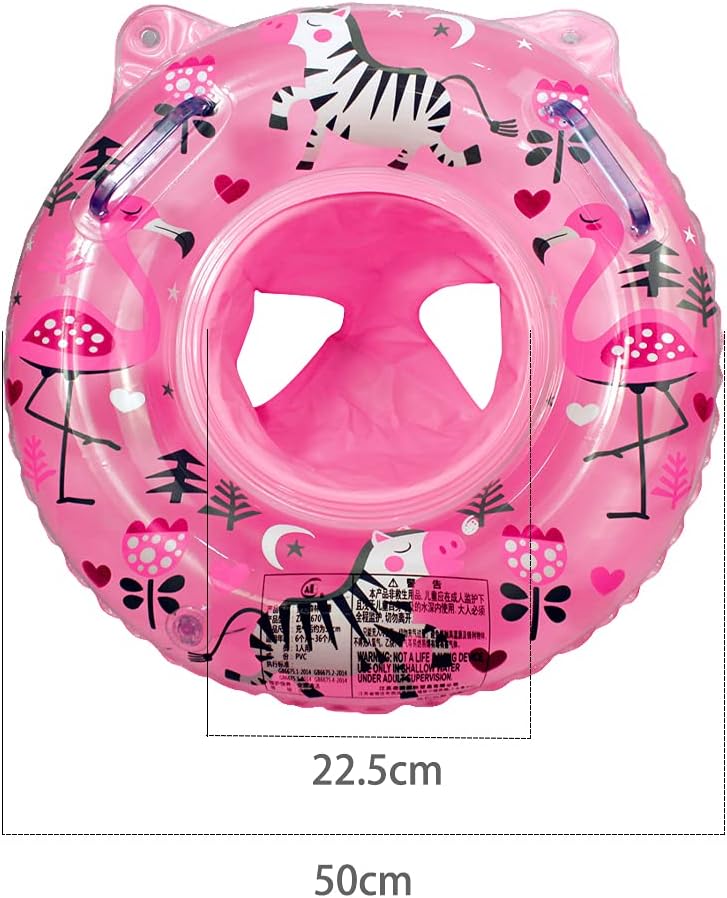 Baby Schwimmring, Baby Schwimmen Ring, Schwimmhilfe mit Schwimmsitz, Schwimmreifen für Kleinkind von 6 Monate bis 48 Monate, Schwimmlernhilfe für Mädchen und Jungs