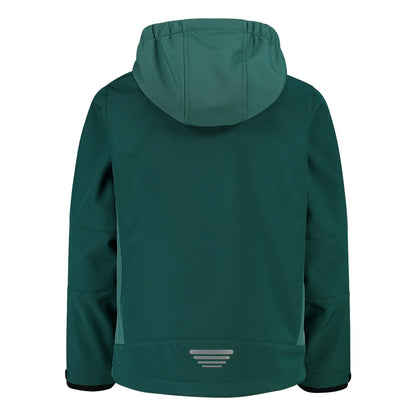 CMP Unisex Children's Giacca in Softshell Da Bambini Con Cappuccio Fisso Softshell Jacket for Children with Fixed Hood