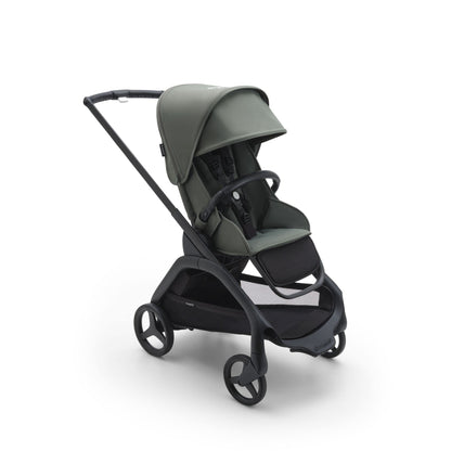 Bugaboo Dragonfly Liegewanne mit Lüftungsfenstern, einhändig faltbar in jeder Position, kompatibel mit dem Bugaboo Dragonfly City-Kinderwagen, Midnight Black