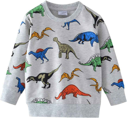 Little Hand Baby Boys' Sweatshirt, Warm Children's Jumper, Streetwear, Outerwear, 1-7 Years - 116